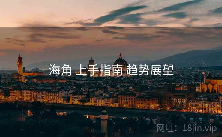 海角 上手指南 趋势展望