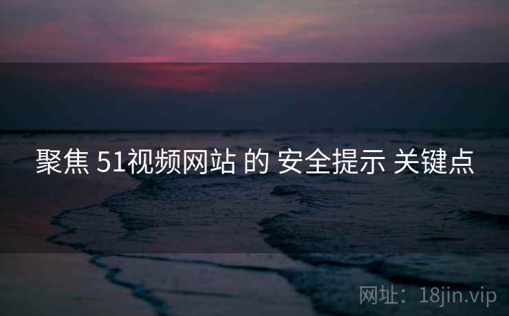 聚焦 51视频网站 的 安全提示 关键点