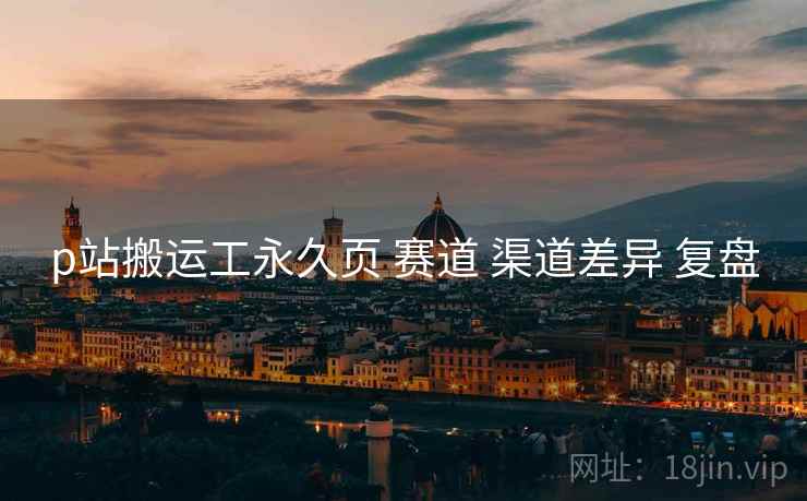 p站搬运工永久页 赛道 渠道差异 复盘