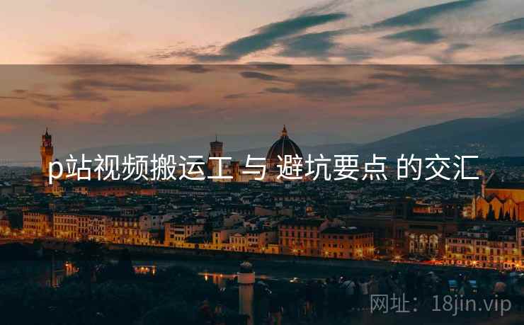 p站视频搬运工 与 避坑要点 的交汇