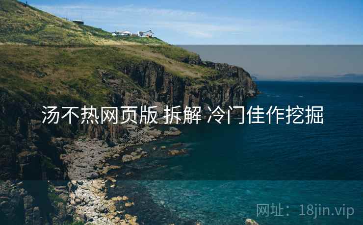汤不热网页版 拆解 冷门佳作挖掘