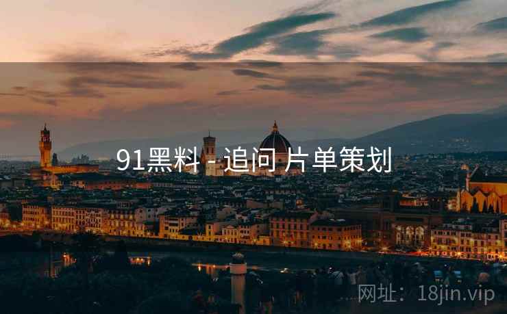 91黑料 - 追问 片单策划
